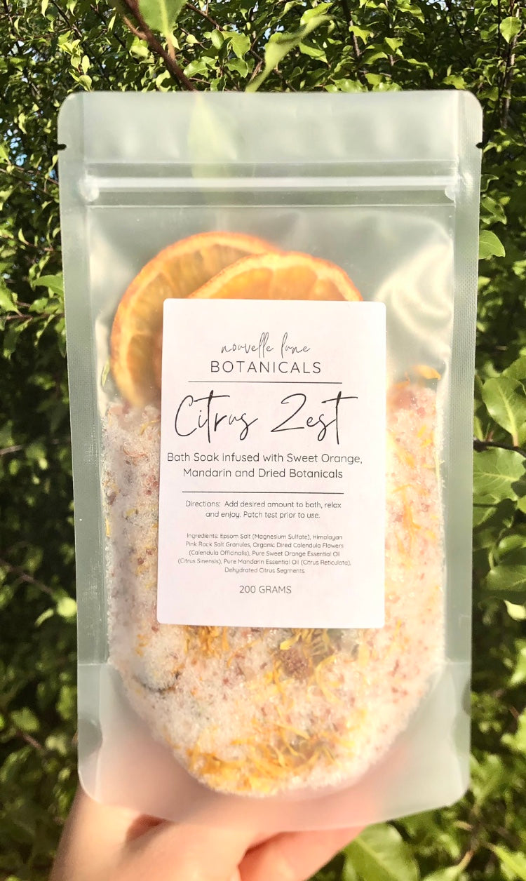 Citrus Zest Bath Soak